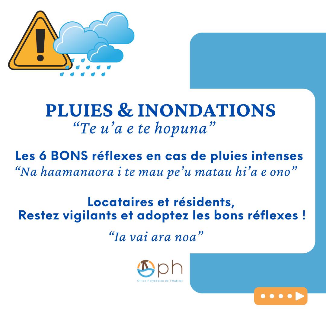 Vigilance - Fortes pluies - Les bons réflexes à adopter